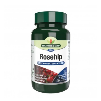 Natures Aid Rosehip 750mg 120 Caps